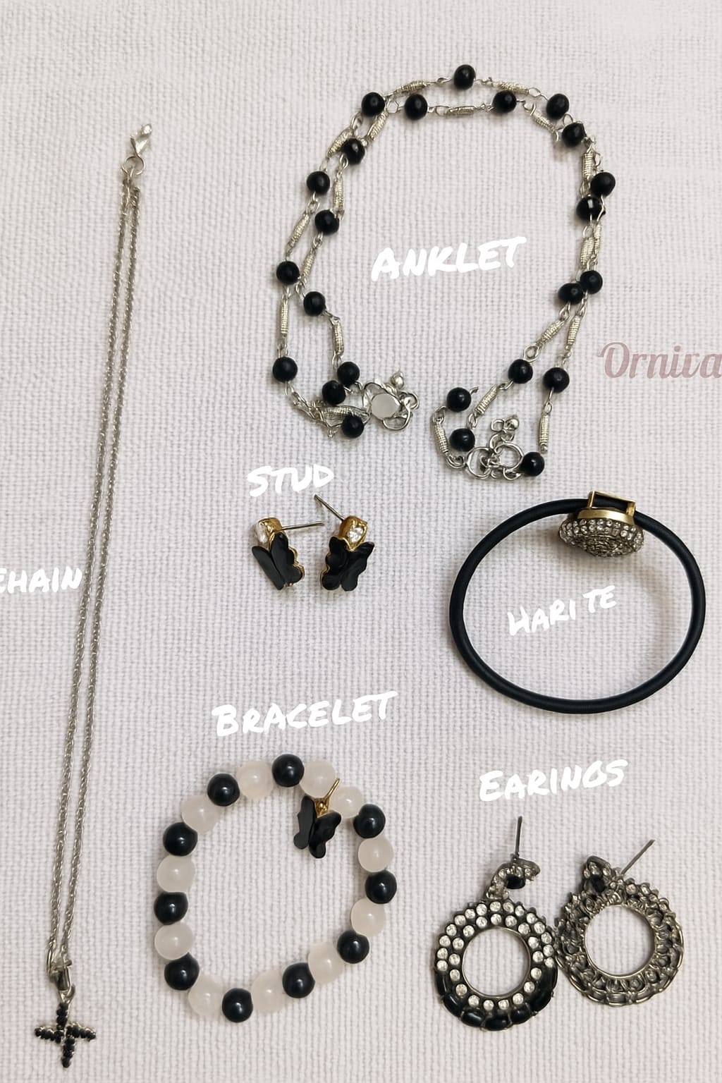 Black Pearl Jewellery Set