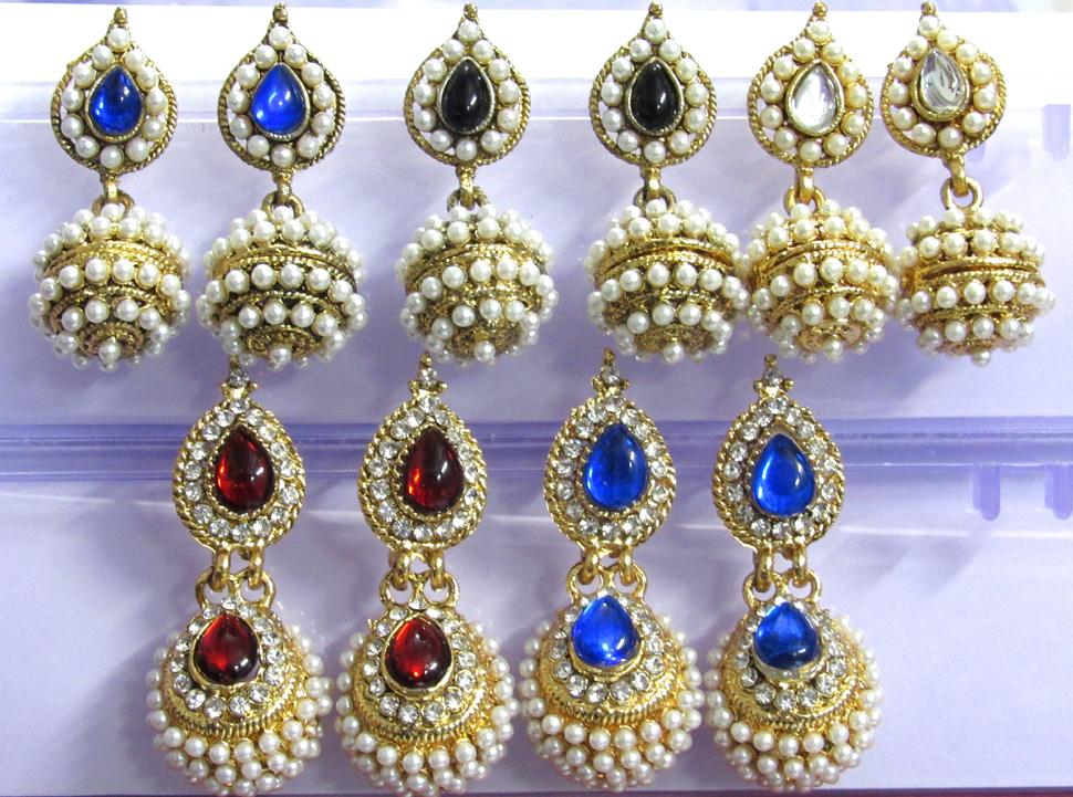 Combo Offer of Jhumka Earring Set of 5