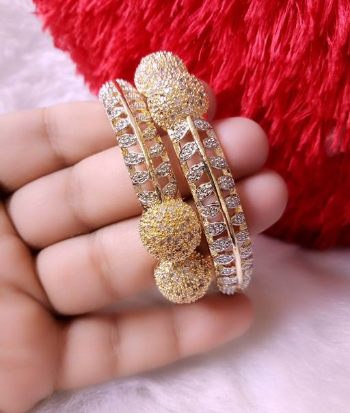 Beautiful American Diamond Bangles 