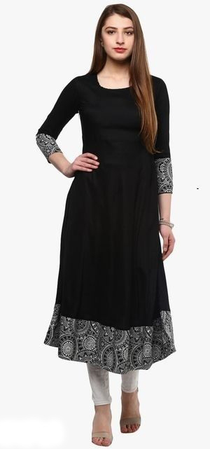 Trendy Viscose Kurti (Plus Size)