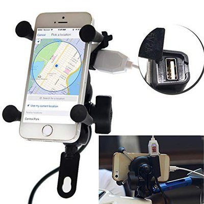 BIKE MOBILE STAND X-GRIP BIKE MOBILE CHARGER & PHONE HOLDER