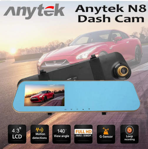 ANYTEK CAMCORDER DASH CAM N8