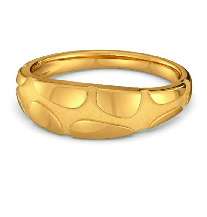 Gold Finger Ring -Wedding Band 