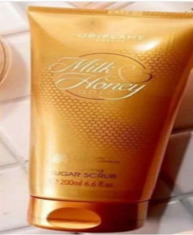 Oriflame milk n honey scrub