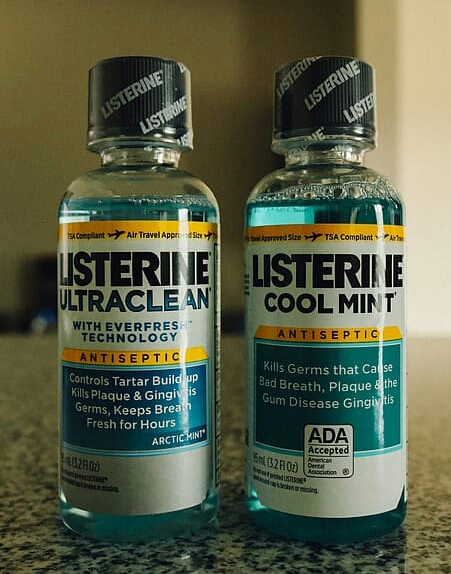 Listerine mouth wash 