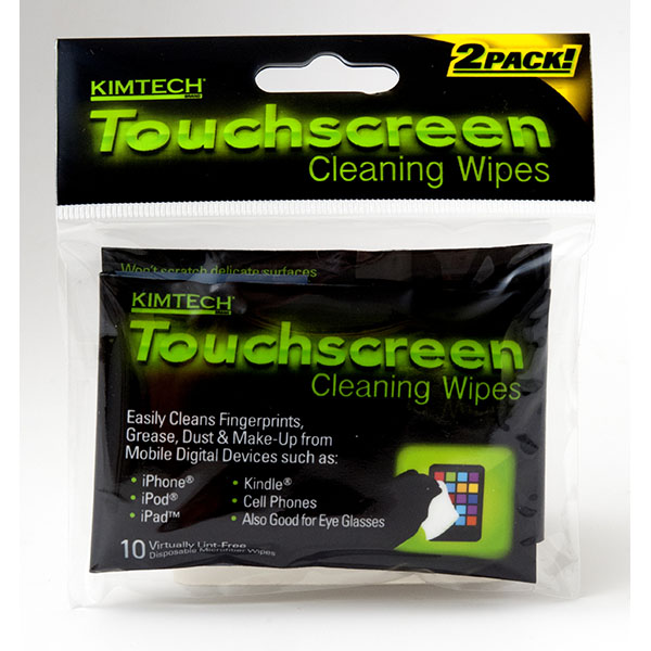 KIMTECH TOUCHSCREEN CLEANING WIPES 2*10'S
