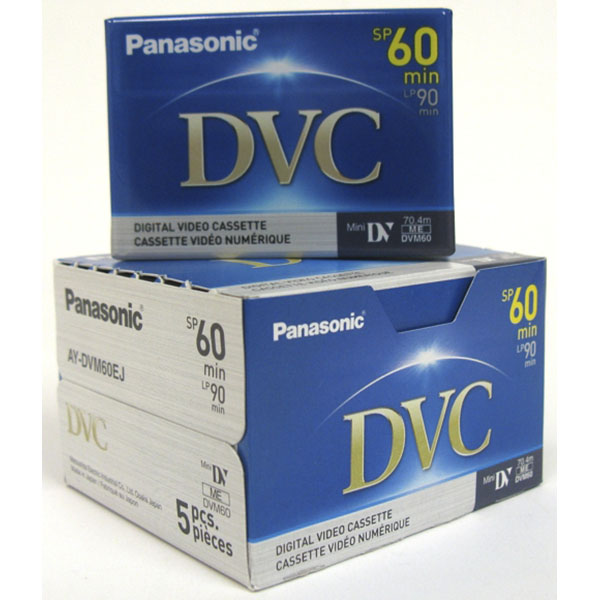 PANASONIC DIGITAL VIDEO CASSETTE SP60/LP90MIN AY-DVM60EJ