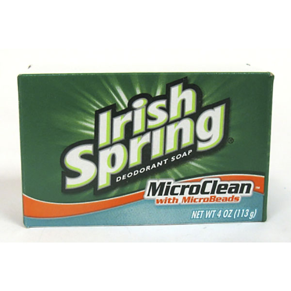 IRISH SPRING SOAP BAR 4OZ *MICROCLEAN*