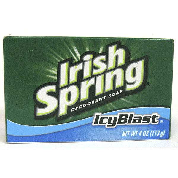 IRISH SPRING SOAP BAR 4OZ *ICY BLAST*