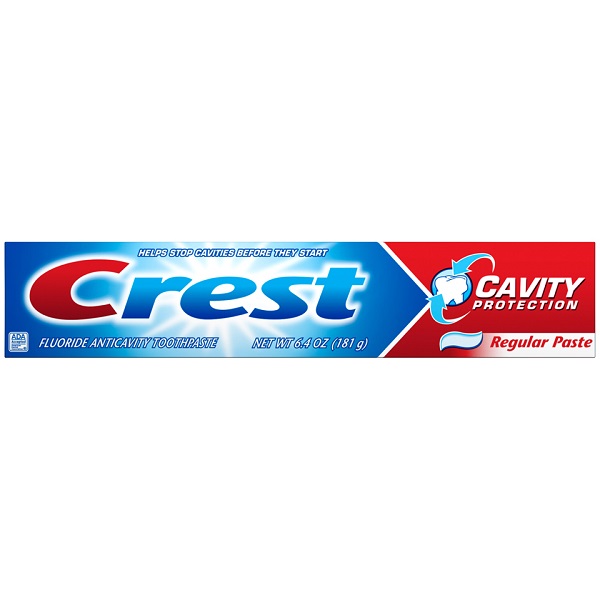 CREST TOOTHPASTE CAVITY PROTECTION 6.4OZ