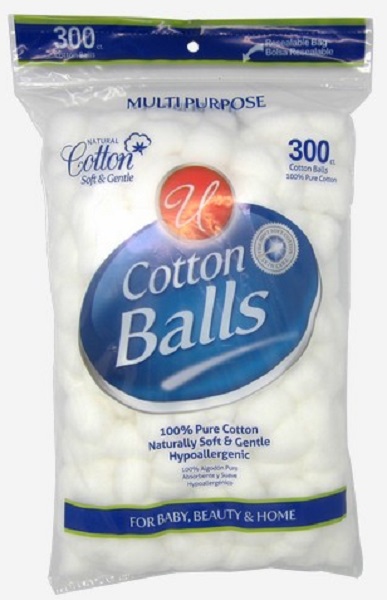 COTTON ROUNDS PADS 100'S