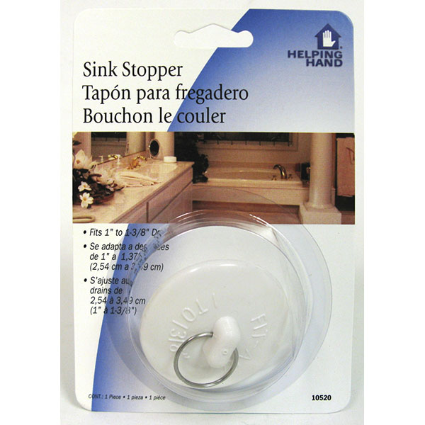 HELPING HAND SINK STOPPER #10520
