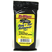 MY WIPES CLEANING WIPES 15'S SOFT PK.*BUG & TAR REMOVER*