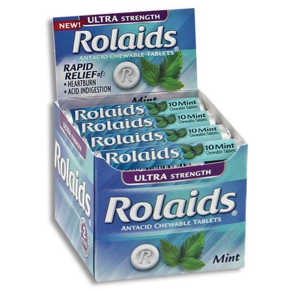 ROLAIDS ANTACID ULT.STRENGTH 10'S *MINT*
