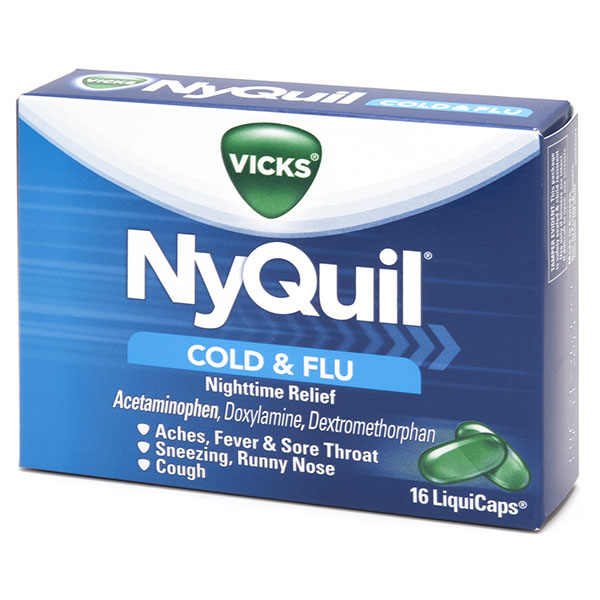 VICKS NYQUIL COLD & FLU 16'S