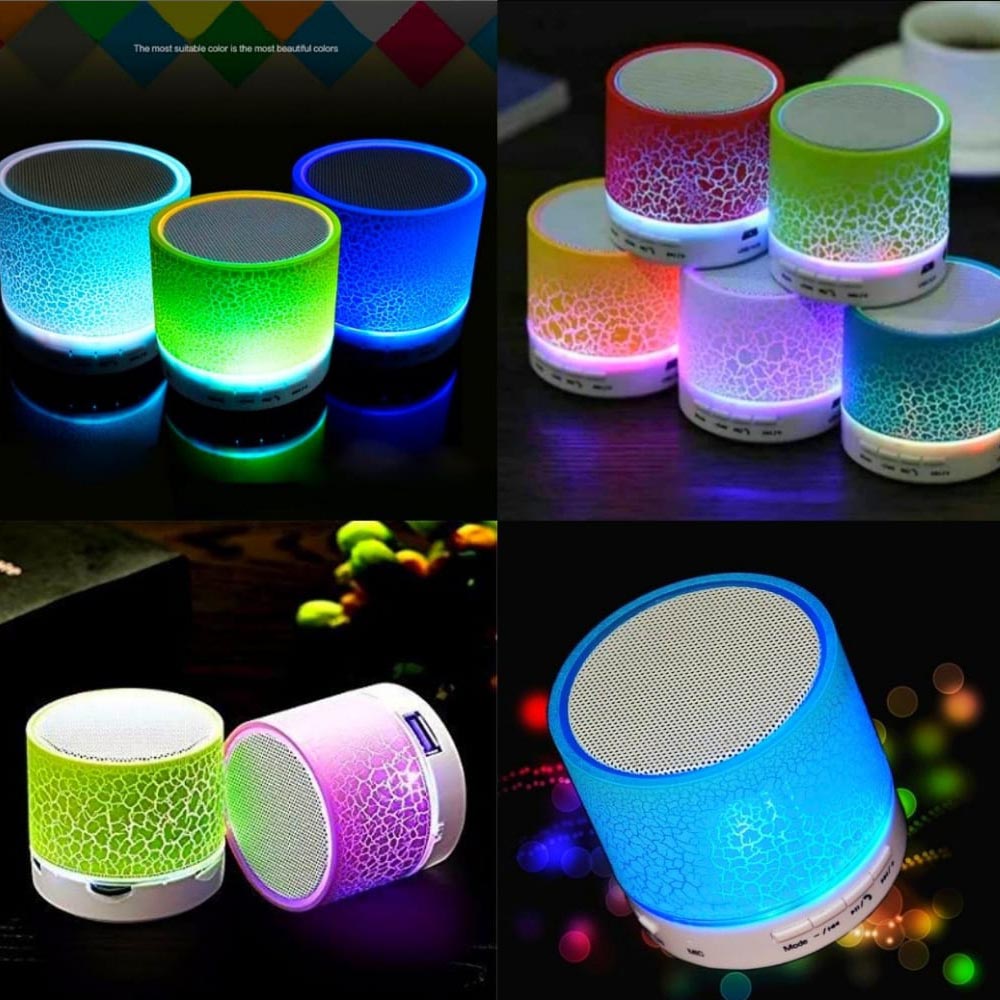 S10 Bluetooth Wireless Protable Speaker with High Sound And Light