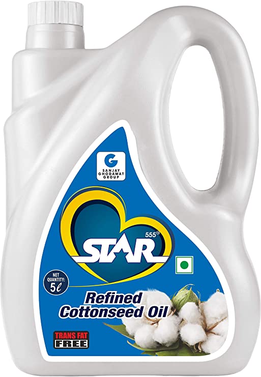 Star 555® Refined Cottonseed Oil, 5 LTR