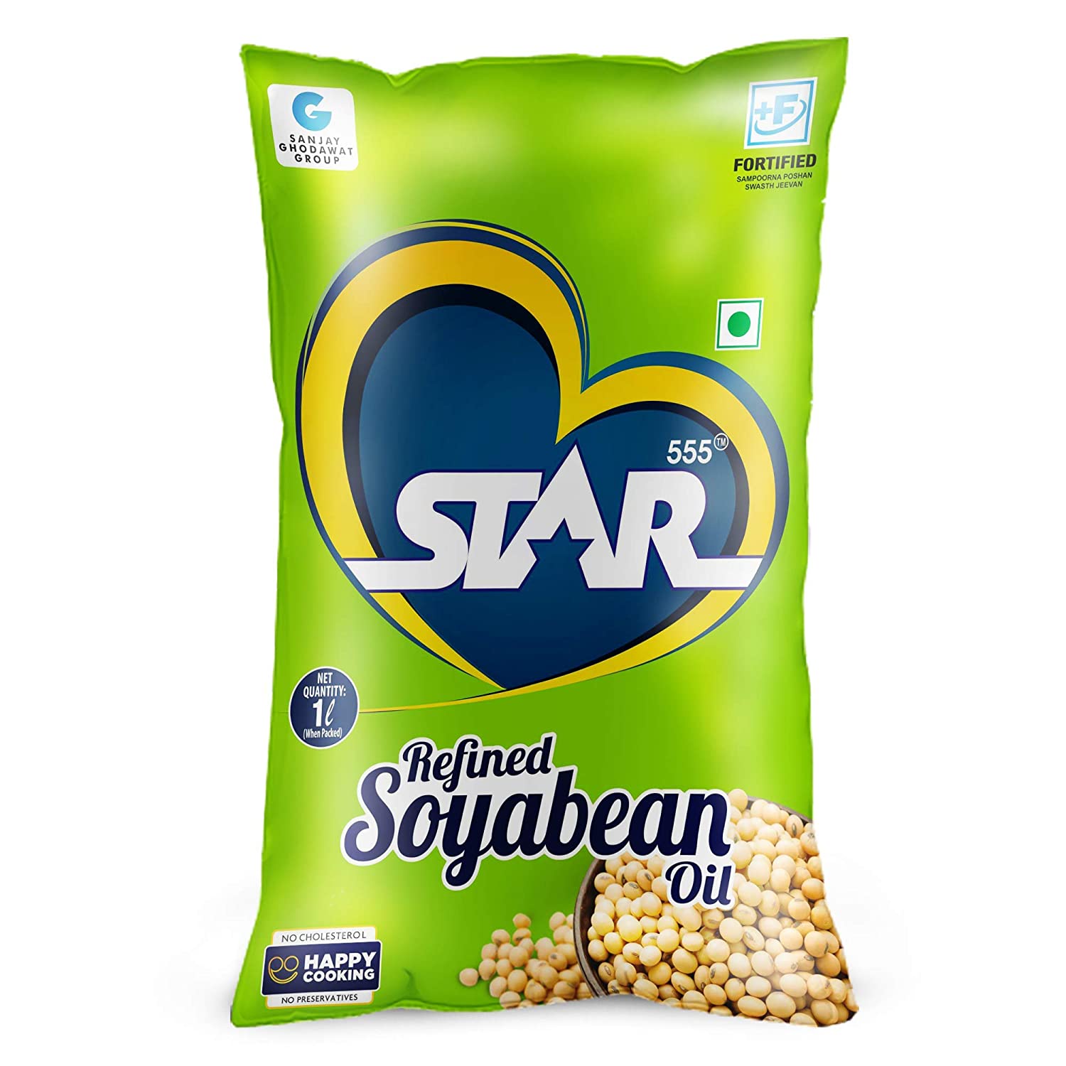 STAR 555® Refined Soyabean Oil, 1 Ltr