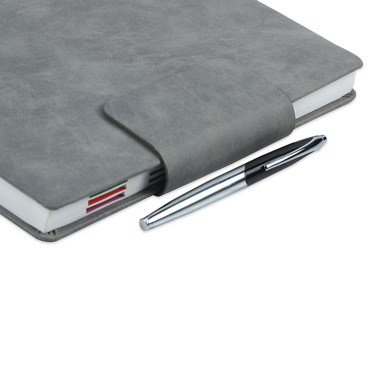 COI Executive Corporate Fossil Grey Business Diary 2018 / Organizer Planner With Pen