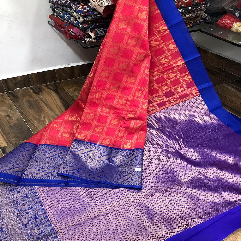 Pure Handloom silk cotton saree