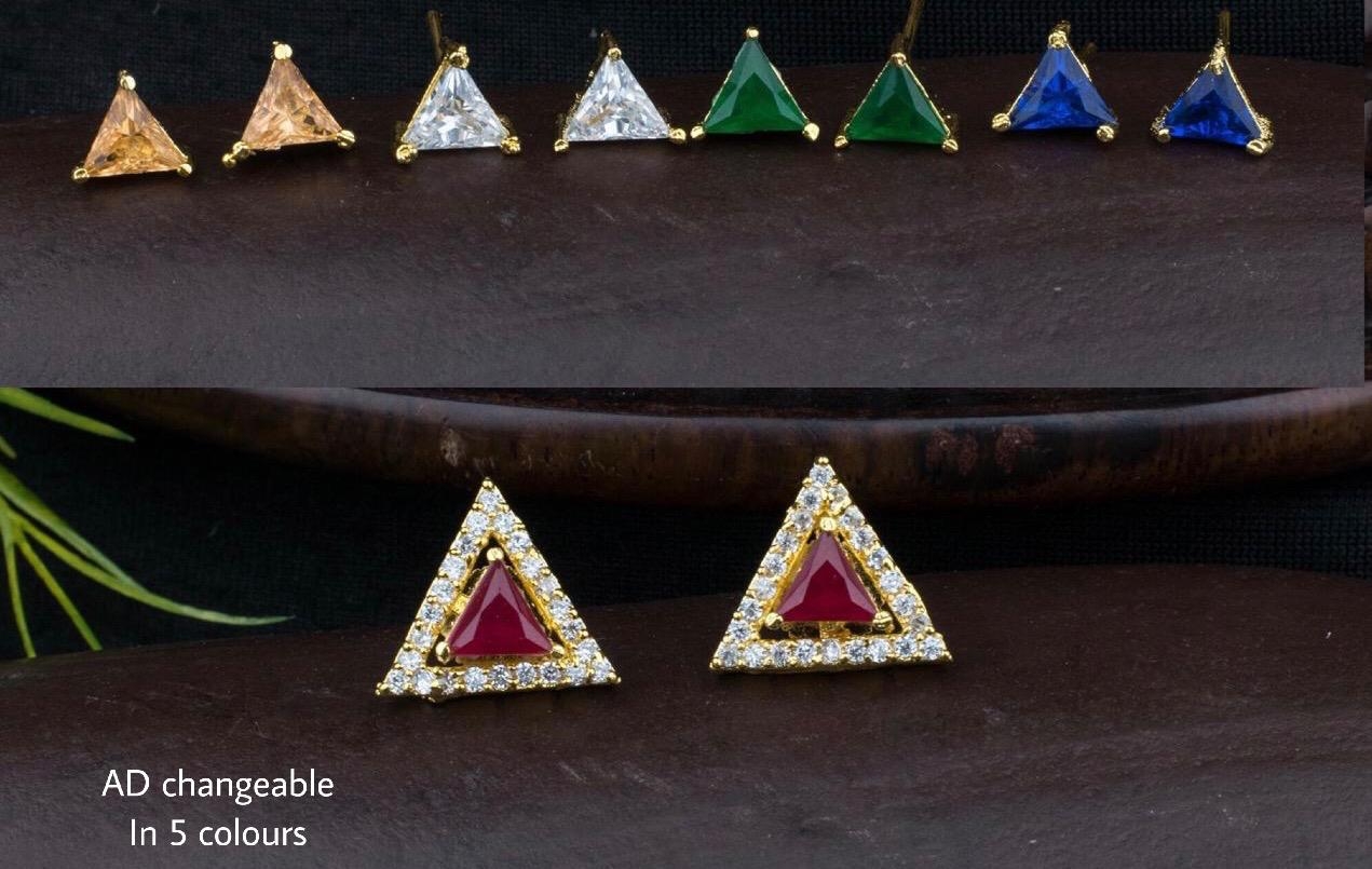 Triangle Earring in five color