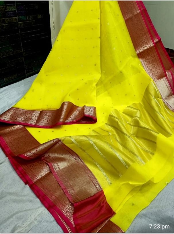 Banarasi soft semi Silk saree