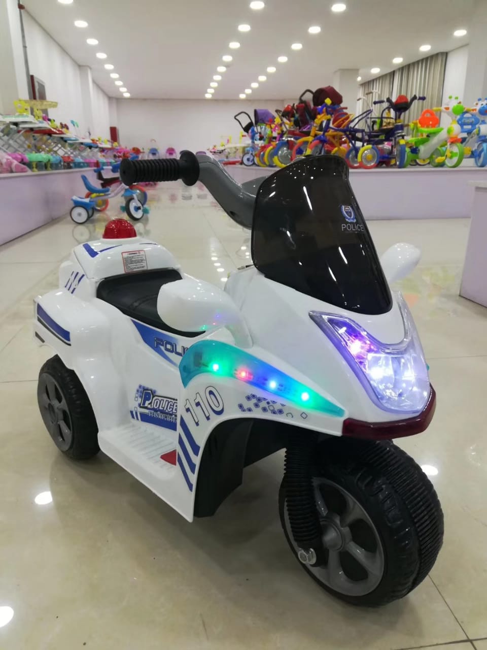 Police bike for kids