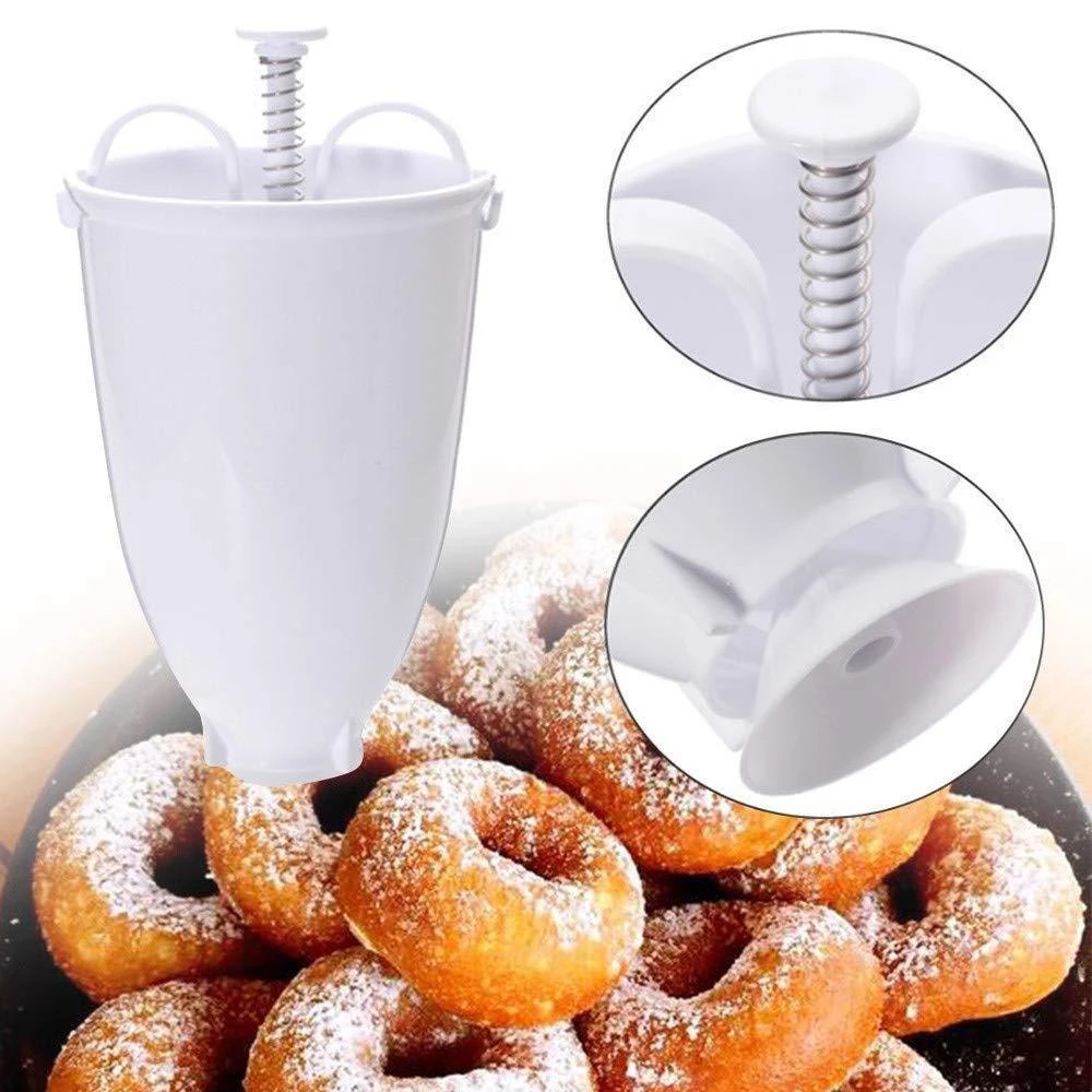 646 Mini Donut Maker Dispenser - Plastic Vada/Meduwada Maker