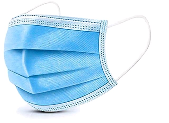 Surgical Face Mask 5 Pc (elastic Band)