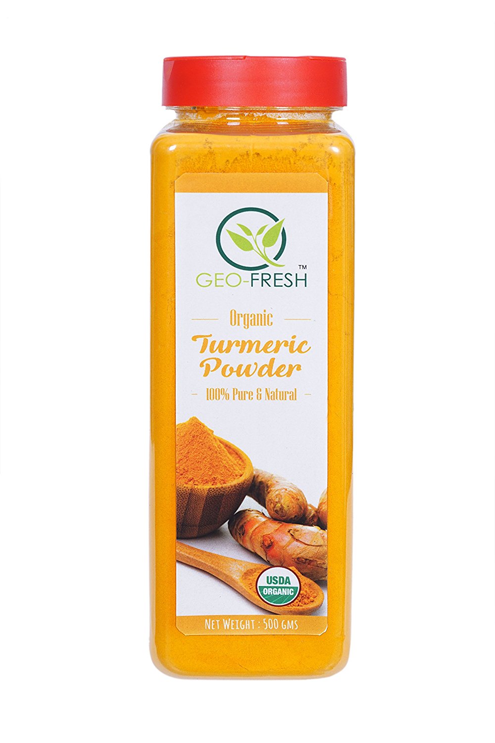 Geo-Fresh Organic Turmeric Powder (500G) - Usda Certified