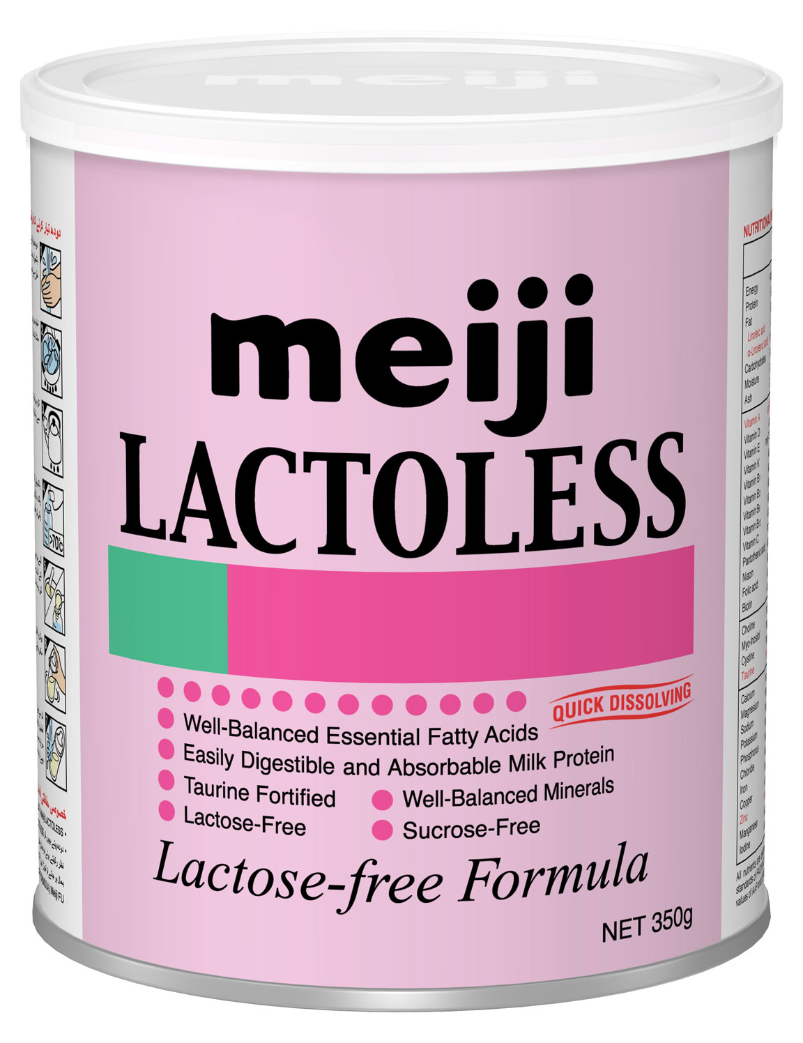 Meiji Lactoless Powder 350g