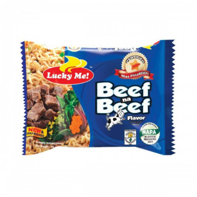 Lucky Me Beef