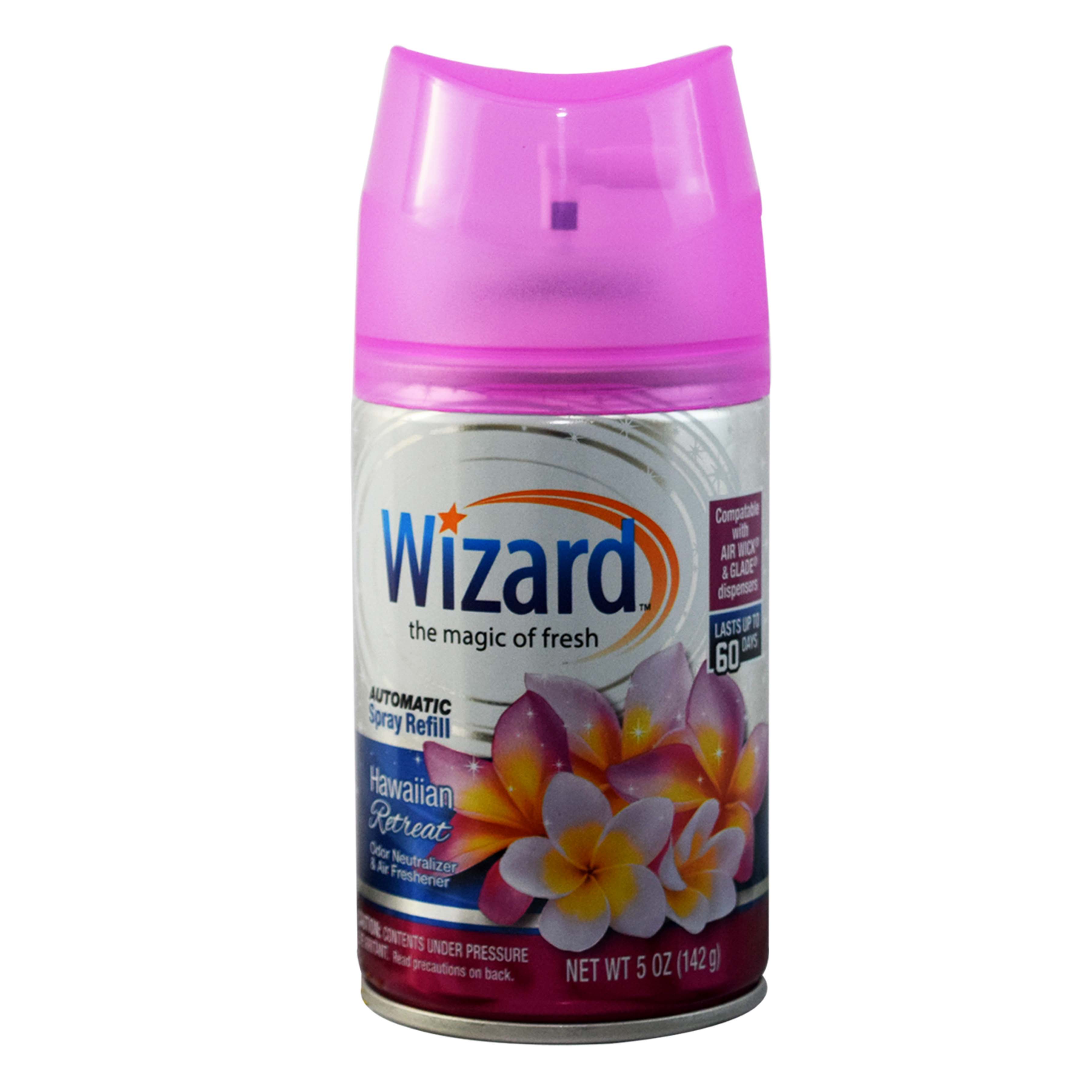 Wizard 5 oz. Automatic Spray Refills, Hawaiian Retreat