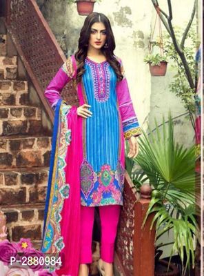 Cotton Trendy Dress Material