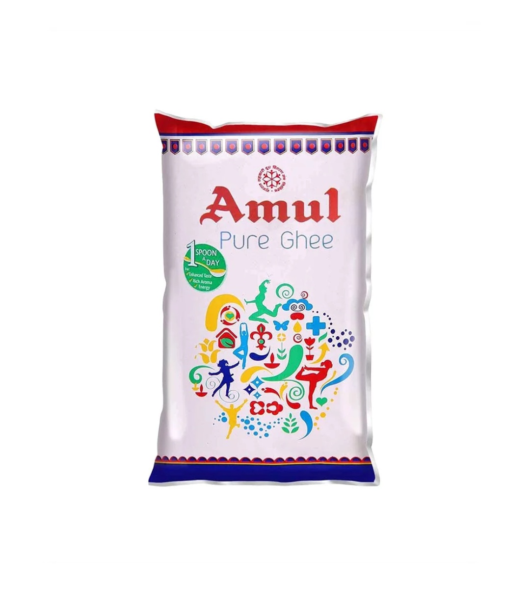 Amul Pure Ghee (Pouch), 1 lit