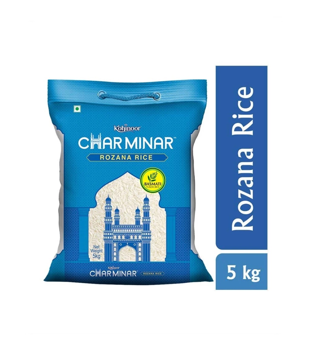 Kohinoor Charminar Rozana Basmati Rice, 5 kg