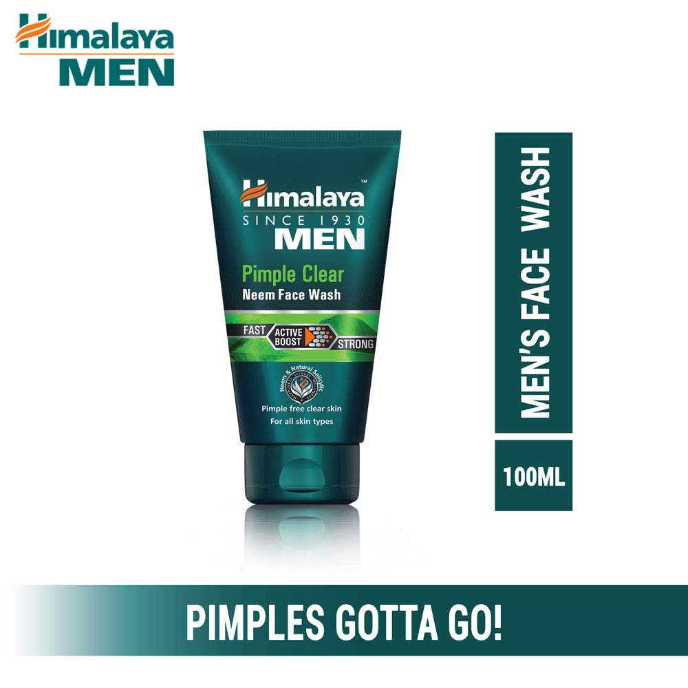 Himalaya Herbls Men Pimple Clear Neem Face Wash, 100ml