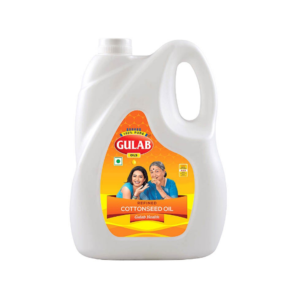 Gulab Cottonseed Oil, 5 lit