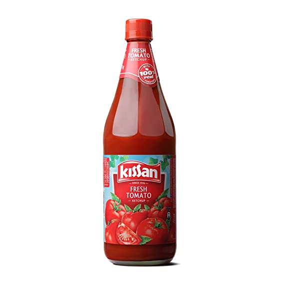 Kissan Fresh Tomato Ketchup Bottle - 1 kg