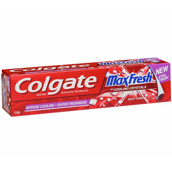 Colgate Maxfresh Red Gel Toothpaste (Spicy Fresh) - 150 gm