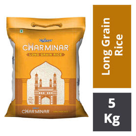 Kohinoor Charminar Long Grain Rice, 5 kgs