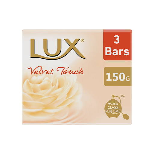 Lux Velvet Touch Jasmine & Almond Oil Soap Bar : 3x150 gms