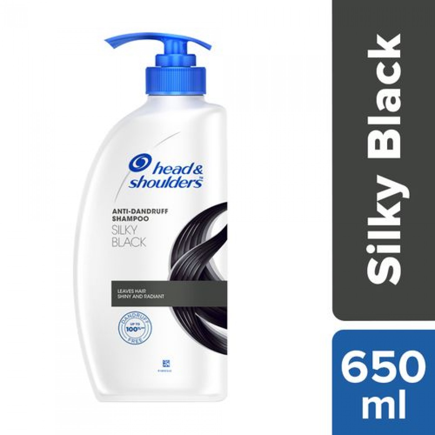 Head & Shoulders Silky Black Anti Dandruff Shampoo 650 ML