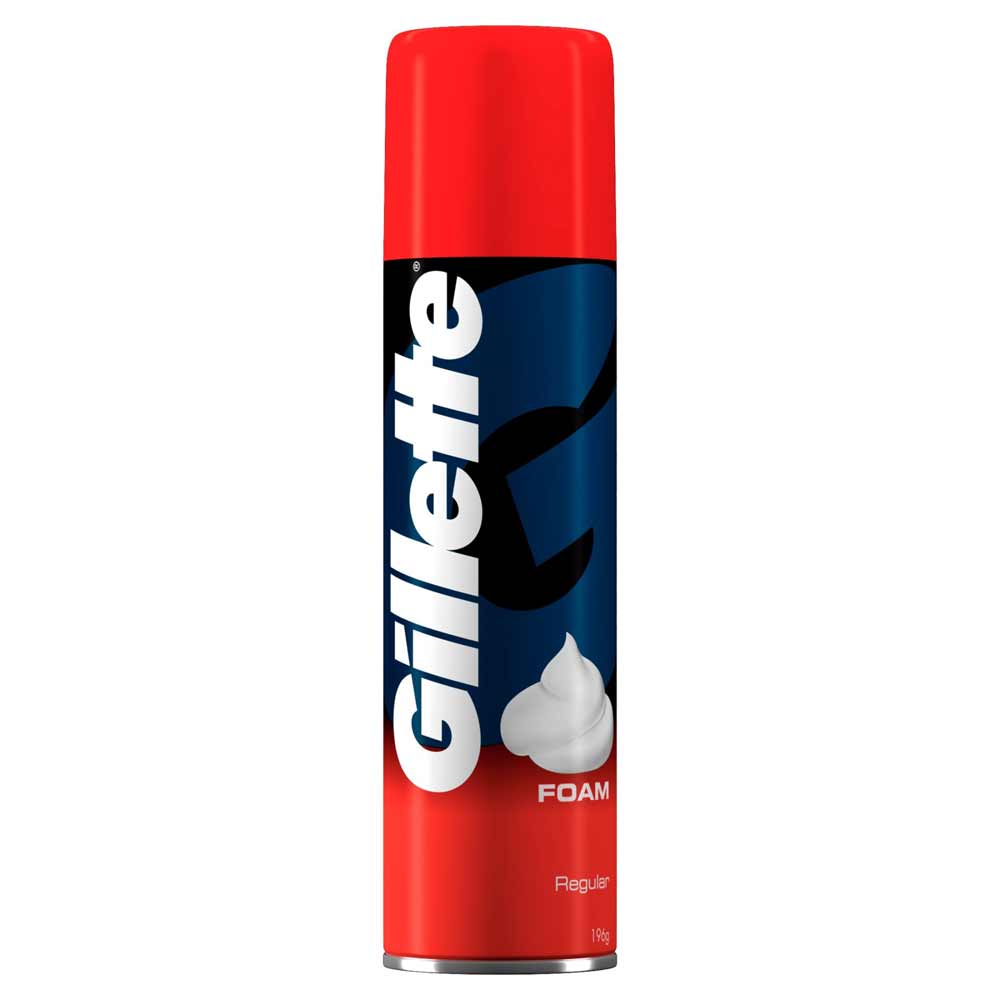 Gillette Shaving Foam - Regular : 196 gms