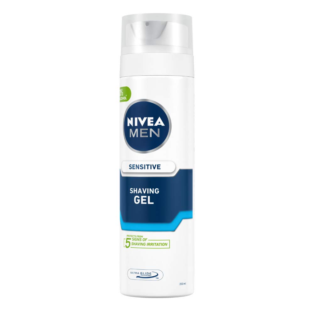Nivea Men - Sensitive Skin Shaving Gel : 200 ml