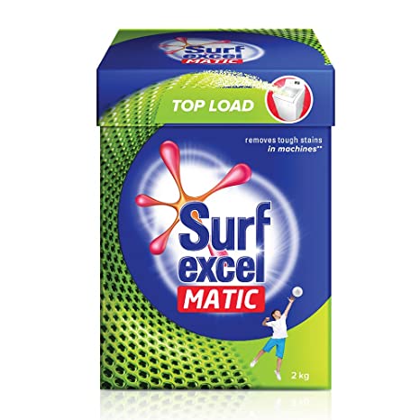 Surf Excel Matic Top Load Detergent Powder : 2 kgs