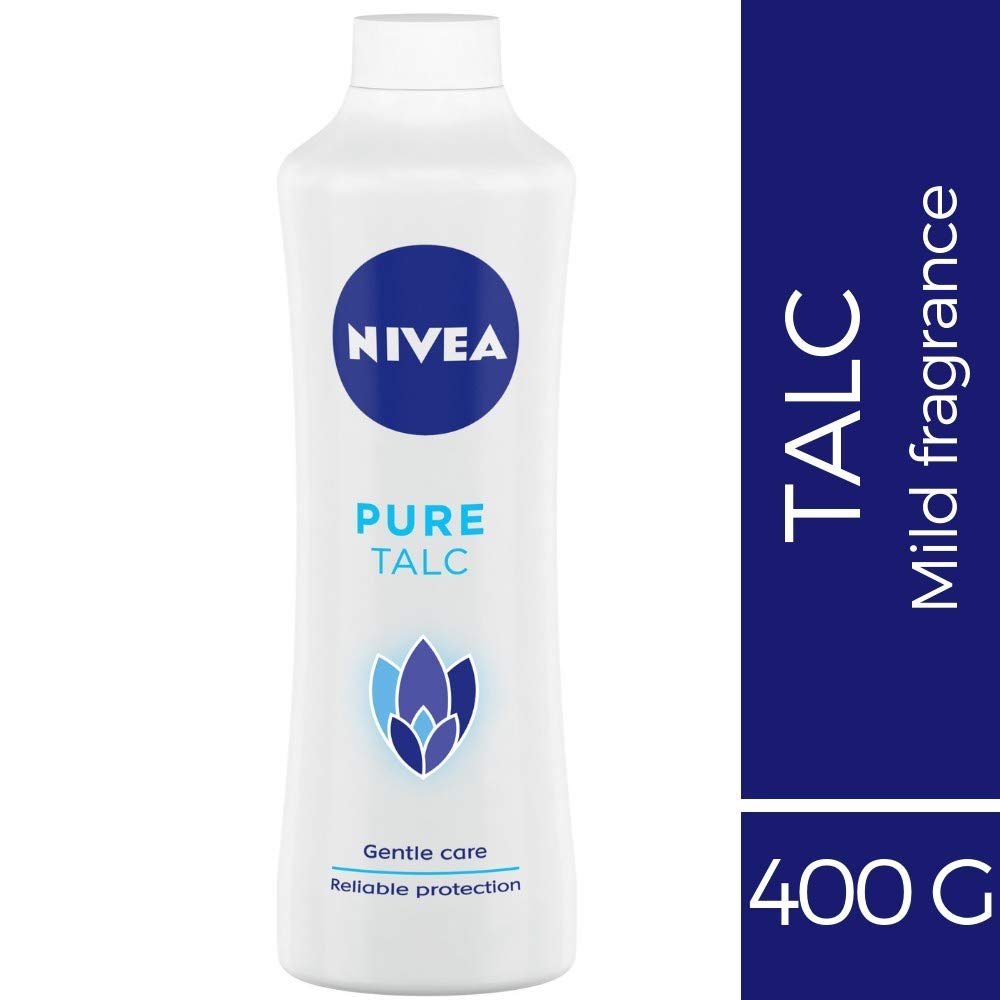 Nivea Pure Talcum Powder : 400 gms