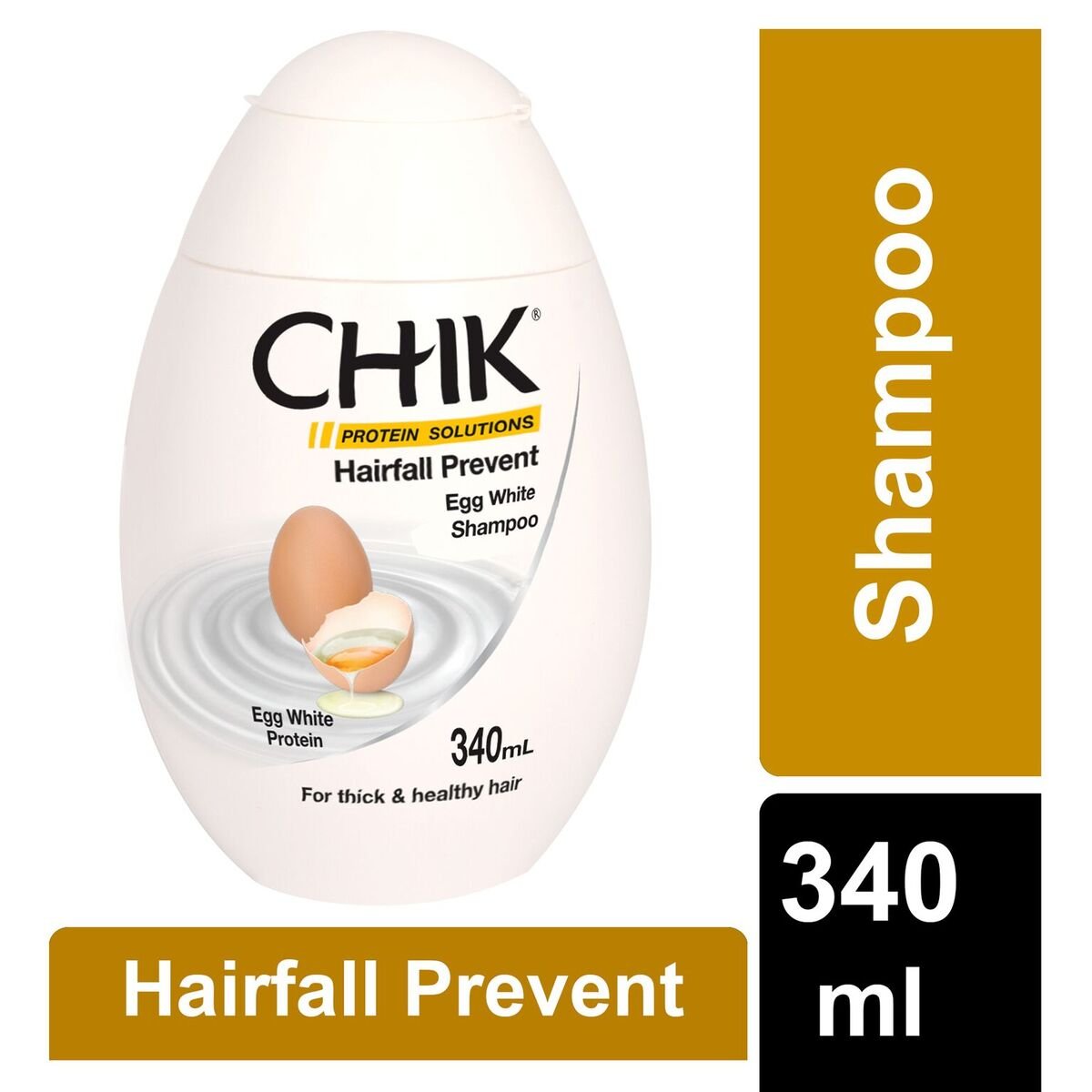 Chik Hairfall Prevent Egg Shampoo, 340ml