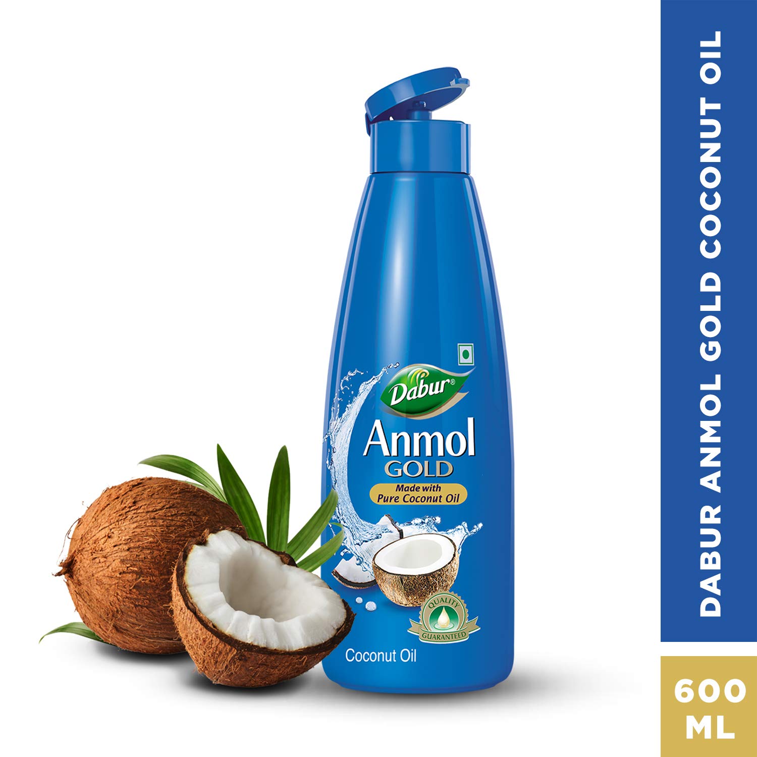 Dabur Anmol Gold 100 % Pure Coconut Oil, 600 ml