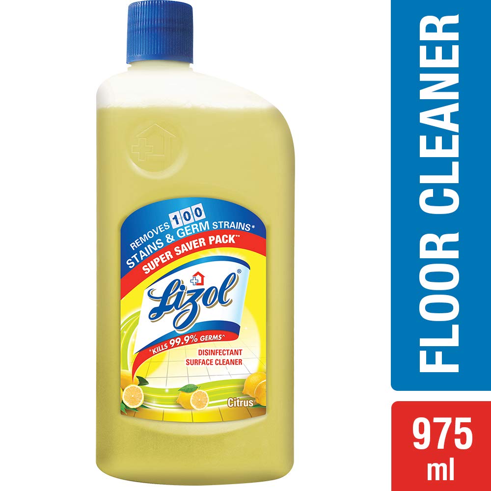 Lizol Citrus Floor Cleaner, 975 ml